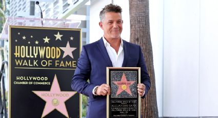 Alejandro Sanz inaugura su estrella en el Paseo de la Fama de Hollywood "en el momento justo"