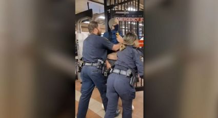 ¡Indignante! Policías agreden a pasajero del Metro que les reclamó por no usar cubrebocas: VIDEO