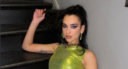 Dua Lipa luce su increíble figura con crop top en forma de mariposa: FOTOS