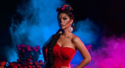 Ángela Aguilar: catrina más bella y con estilo en Día de Muertos; acá sus mejores FOTOS