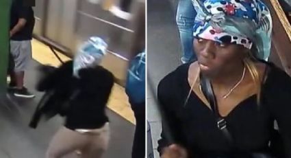 ¡Impactante! Mujer intenta MATAR a otra al empujarla contra vagón del metro en movimiento: VIDEO