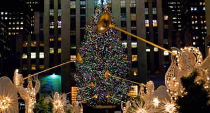 ¡Llegó la Navidad! Nueva York recibe al árbol del Rockefeller Center: FOTOS