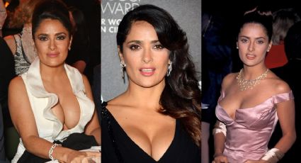 Salma Hayek y sus escotes de infarto a sus 55 años: FOTOS