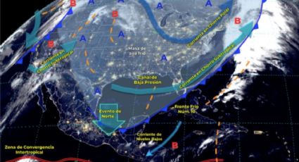 ¡Saca las cobijas! Frente frío 10 provocará caída de AGUANIEVE y eventos del norte