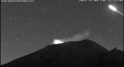 ¡Alucinante! Cápsula de Space X pasa por volcán Popocatépetl y la captan en VIDEO