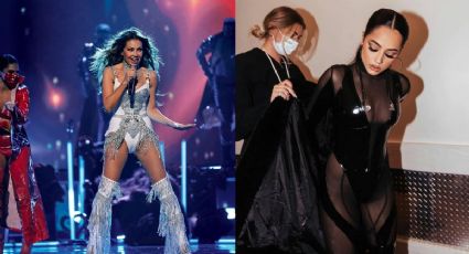 Thalía y Becky G derrochan sensualidad en homenaje 'Ellas y su Música' de los Latin Grammy: VIDEO