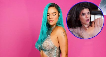 Karol G no deja nada a la imaginación con vestido TRANSPARENTE, le COPIÓ el look a Kendall Jenner: FOTOS