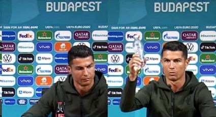 Cristiano Ronaldo causó millonaria caída a marca de REFRESCO, al quitarlo de conferencia: VIDEO