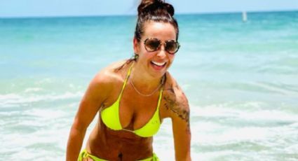 ¡Abdomen de acero! Kate del Castillo presume abs de acero y cuerpazo en mini bikini: FOTOS