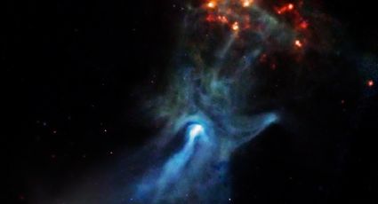 ¿Alguien nos VIGILA? NASA capta imagen de una MANO GIGANTE en el espacio: FOTO