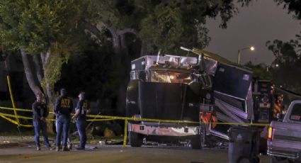 Explota camión de policías de Los Ángeles, tras decomiso de fuegos artificiales; hay 17 heridos en el accidente