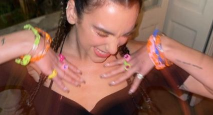 ¡Hecho en México! Dua Lipa compra coloridas JOYAS de marca MEXICANA y las presume: FOTOS