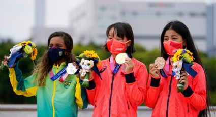 ¡Hazlo como NIÑA! Pequeñas de 13 AÑOS gana ORO y PLATA en skateboarding de Tokio 2020