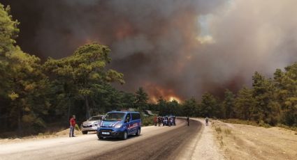 Imágenes APOCALÍTICAS, incendios forestales amenazan a Turquía (VIDEO)