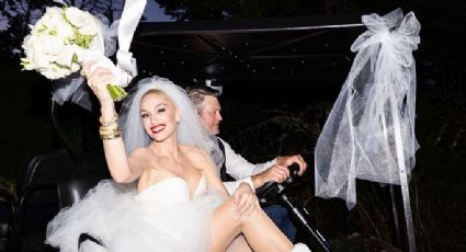 Gwen Stefani y Blake Shelton presumen su BODA y revelan FOTOS inéditas; así fue su vestido de novia