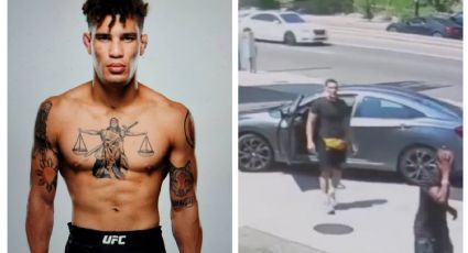 ¡Mala idea! Luchador de la UFC propina GOLPIZA a ladrón que intentaba robar su auto: VIDEO VIRAL