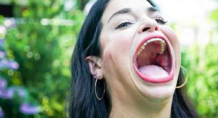 Ella es Samantha Ramsdell, la mujer con el récord Guinness de la boca más GRANDE del MUNDO: VIDEOS