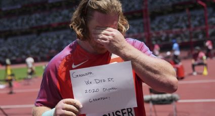 ¡Saca los pañuelos! Así fue el tierno homenaje que medallista olímpico hizo a su ABUELITO muerto: FOTOS