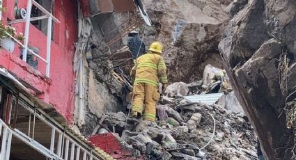 VIDEOS: Cerro del Chiquihuite se desgaja; deja un MUERTO y casas sepultadas en escombros