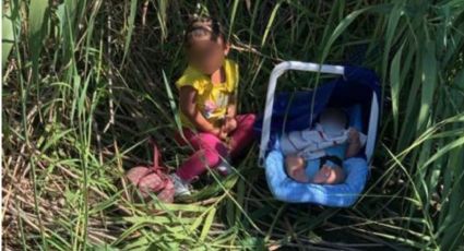 Menores migrantes: Niña de DOS años y BEBÉ de tres meses fueron abandonados en Río Grande