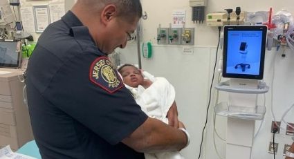 ¡Héroe! Policía de Nueva Jersey atrapa a bebé que cayó de un balcón