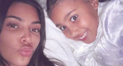 North West se burla de Kim Kardashian y exhibe la mentira más grande de su mamá en redes: VIDEO