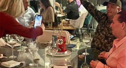 ¡Con pastel de Hitler! Fiesta nazi en restaurante de Venezuela conmociona a las redes | FOTOS
