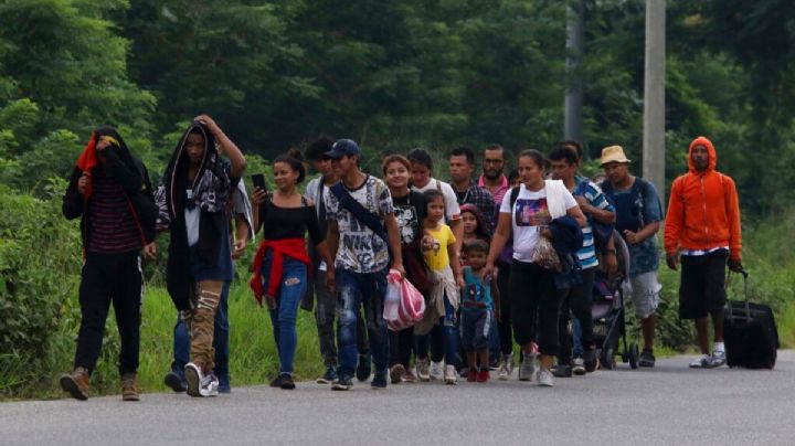 Más de 500 migrantes fueron desalojados en la frontera entre México y EU