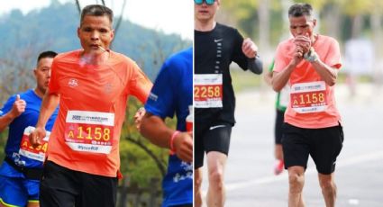 Conoce al 'tío Chen', el increíble hombre chino que corre maratones sin dejar de fumar