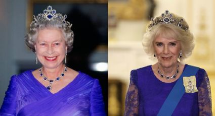 Así fue el homenaje de la reina Camilla a Isabel II con una lujosa tiara