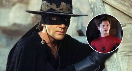 Antonio Banderas sobrevivió a un infarto y elige a Tom Holland para heredar el antifaz del 'Zorro’