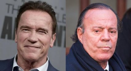 La impensada relación que vincula a Julio Iglesias con Arnold Schwarzenegger