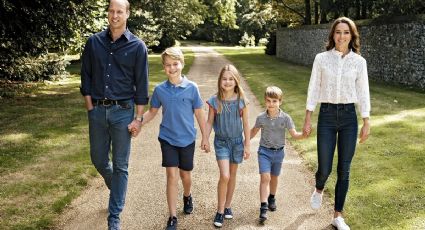 Príncipe William y Kate Middleton publican tarjeta navideña con sus hijos: ¡están enormes!