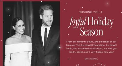 Harry y Meghan publican tarjeta navideña; dejan fuera de ella a sus hijos Archie y Lilibet