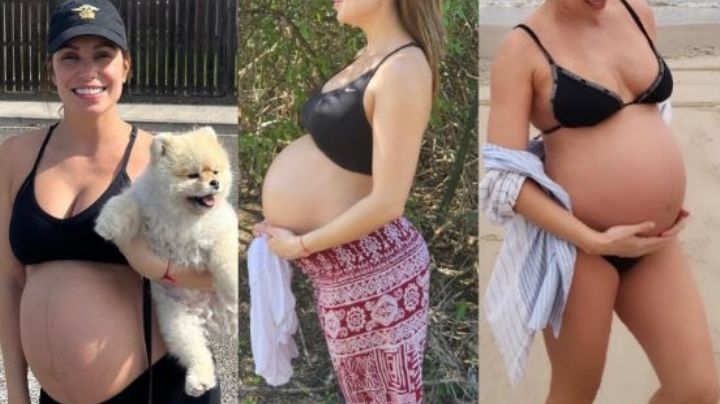 Fotos de cómo vivió Andrea Escalona su embarazo