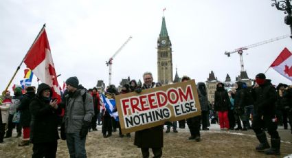 Reabre puente fronterizo entre EU y Canadá luego de protestas de camioneros