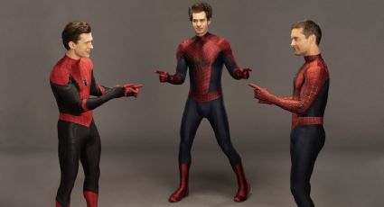 ¡No es photoshop! Andrew Garfield, Tobey Maguire y Tom Holland recrean el MEME de Spider-Man