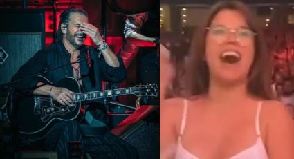 Ricardo Arjona canta 'Desnuda' y una fan se quita la ropa hasta quedar en lencería; así reaccionó él: VIDEO