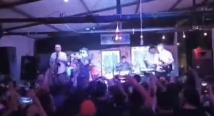 Concierto de Maskatesta en la CDMX termina en balacera; VIDEOS captan momento de la agresión