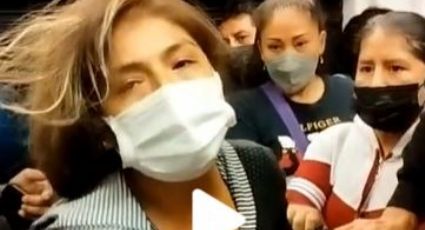 Dos mujeres, un camino: ve a su esposo con su amante en el metro y la pelea se hizo viral (VIDEO)