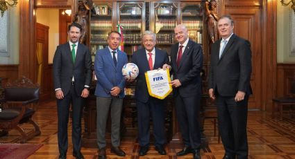 Gianni Infantino y AMLO: ¿Para qué se reunieron el presidente de la FIFA y el de México?