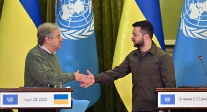 Reportan bombardeos en Kiev durante la visita del Secretario General de ONU