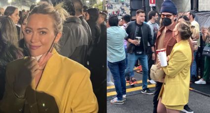 ¡Toda una chilanga! Así captan a Hilary Duff en concierto de The Killers en la CDMX: FOTOS