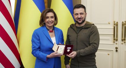 Nancy Pelosi realiza visita sorpresa a Kiev; asegura que EU apoyará a Ucrania "hasta la victoria"