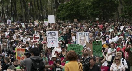 Marchan en Estados Unidos en defensa al derecho al aborto