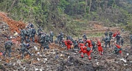 Accidente de avión en China que dejó 132 muertos habría sido provocado desde la cabina