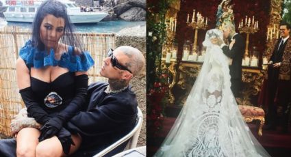 ¡Cuánto amor! Kourtney Kardashian y Travis Barker encienden las redes con atrevidas fotos post boda