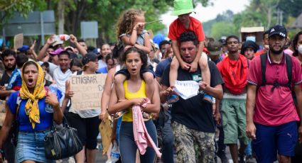 Más de 5 mil migrantes amenazan con nueva caravana en México; exigen documentos del INM