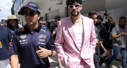 ¡Amigos ‘X100PRE’! Bad Bunny y Checo Pérez causan sensación en el Gran Premio de Miami