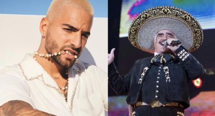 ¿Maluma debe su fama a Vicente Fernández? El colombiano lo confirma; “Gracias a él ‘soy lo que soy’